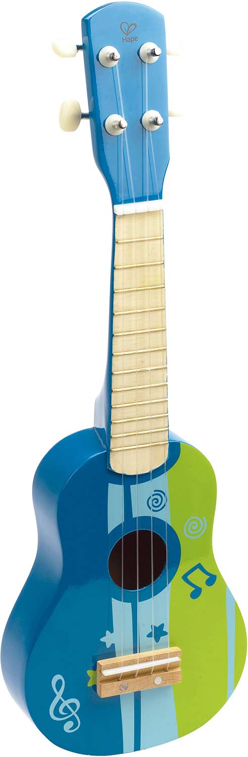  Hape Toy Guitar Wooden Ukulele Instrument for Kids - Green