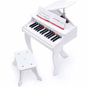 Deluxe Grand Piano, White