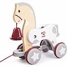 Wooden Pony Pull Along Toy for Toddlers
