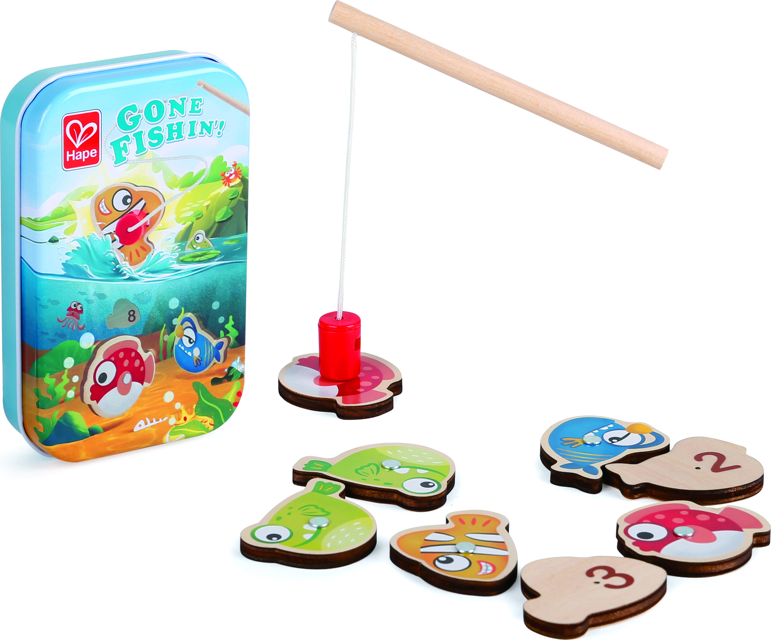 Gone Fishin'! Game Tin - Cheeky Monkey Toys