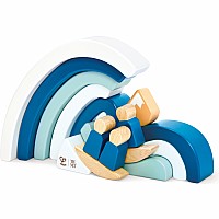 Hokusai Great Wave Blocks