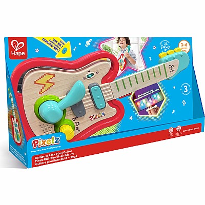 Rainbow Rock Guitar (Pixelz)