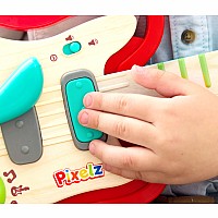 Rainbow Rock Guitar (Pixelz)