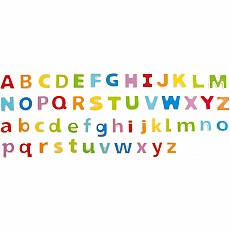 ABC Wooden Magnetic Letters
