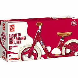 Learn To Ride Balance Bike, Red