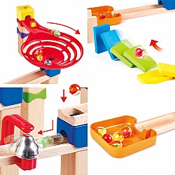 Crazy Roller's Stack Track Wooden Marble Run