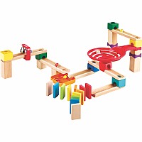 Crazy Roller's Stack Track Wooden Marble Run