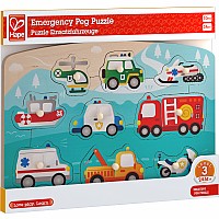 Hape Emergency Peg Puzzle