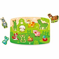 Farmyard Peg Puzzle