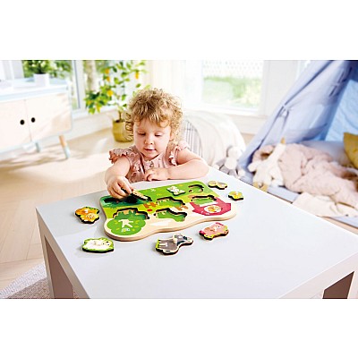 Farm Animals Peg Puzzle