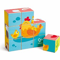 Farm Wooden Blocks Puzzle