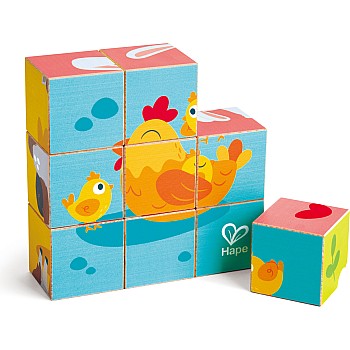 Farm Wooden Blocks Puzzle