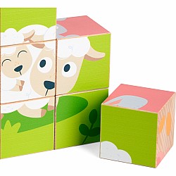 Farm Wooden Blocks Puzzle