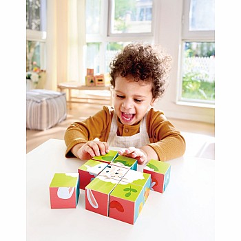 Farm Wooden Blocks Puzzle