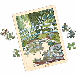 Monet Water-Lily Garden Puzzle