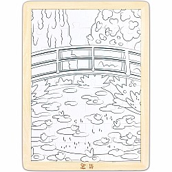Monet Water-Lily Garden Puzzle