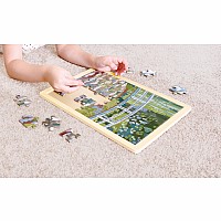 Monet Water-Lily Garden Puzzle