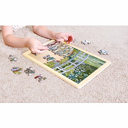 Monet Water-Lily Garden Puzzle