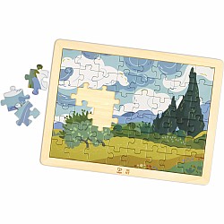 Van Gogh Cypresses Puzzle