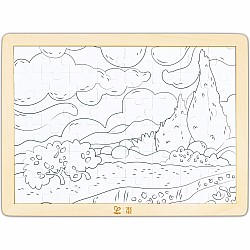 Van Gogh Cypresses Puzzle