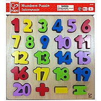 Hape Numbers Puzzle 24pc