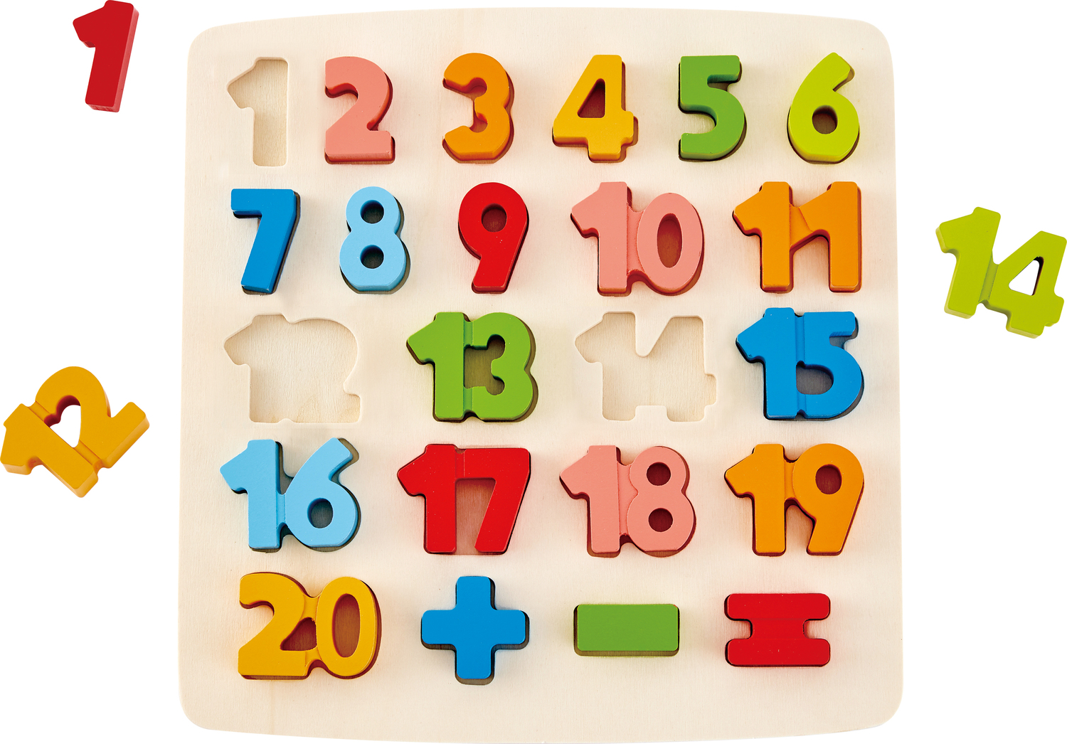 Chunky Number Math Puzzle