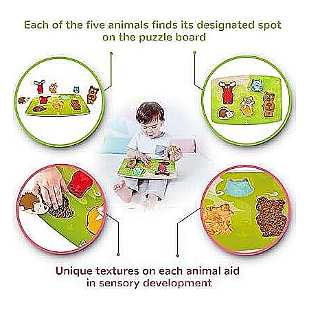 Forest Animal Tactile Puzzle