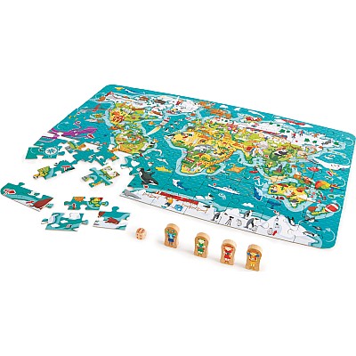 2-in-1 World Tour Puzzle and Game