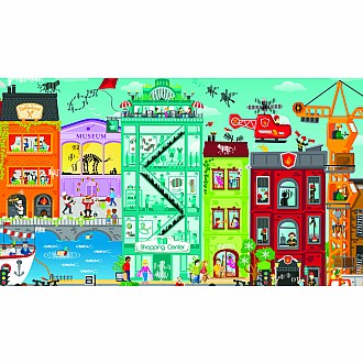 Animated City (49pc puzzle)