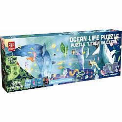 Hape "Ocean Life Puzzle (Glow In The Dark)" (200 Pc Puzzle)