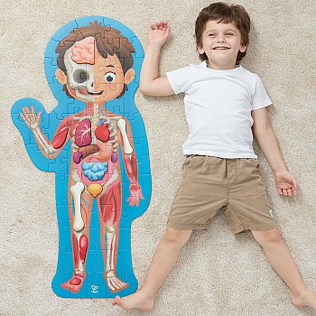 Hape "Human Body" (60 Pc Floor Puzzle)