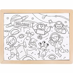 Hape "Space Friends" (24 pc 2 in 1 Puzzle)