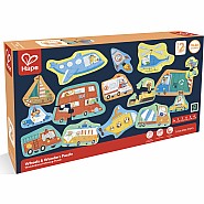 Wheels and Wonders Puzzle