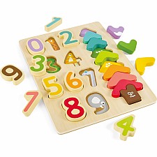 Colors & Numbers Puzzle