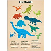 Dinosaur Shimmer Floor Puzzle - 202pcs