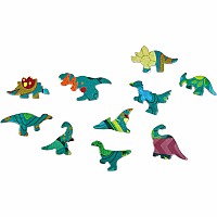  202 pc Dinosaur Shimmer Floor Puzzle