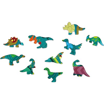 Dinosaur Shimmer Floor Puzzle - 202pcs