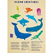 Humpback Whale Shimmer Floor Puzzle - 200pcs