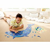 Humpback Whale Shimmer Floor Puzzle - 200pcs