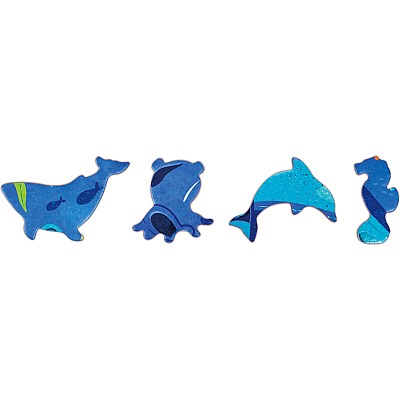 Humpback Whale Shimmer Floor Puzzle - 200pcs