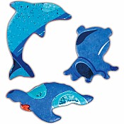 Humpback Whale Shimmer Floor Puzzle - 200pcs