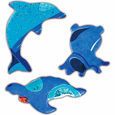 Humpback Whale Shimmer Floor Puzzle - 200pcs