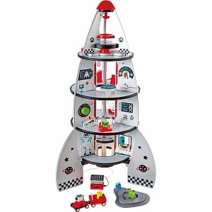 Four-Stage Rocket Ship