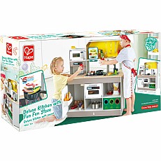 Deluxe Kitchen Playset With Fan Fryer