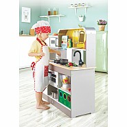 Hape Deluxe Kitchen Playset With Fan Fryer