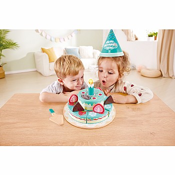 Interactive Happy Birthday Cake