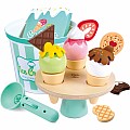 Hape Scoop & Serve Magnetic Wooden Ice Cream Set