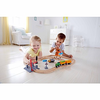 Crossing & Crane Train Set