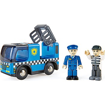 Police Car With Siren