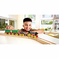 Retro Steam Train with Lights & Sounds